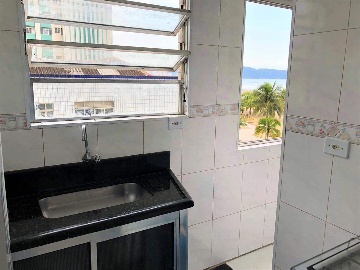 Apto Frente Ao Mar Com Vista Maravilhosa Daire Praia Grande  Dış mekan fotoğraf