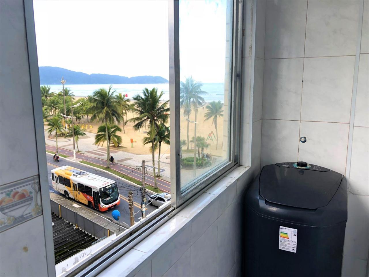 Apto Frente Ao Mar Com Vista Maravilhosa Daire Praia Grande  Dış mekan fotoğraf